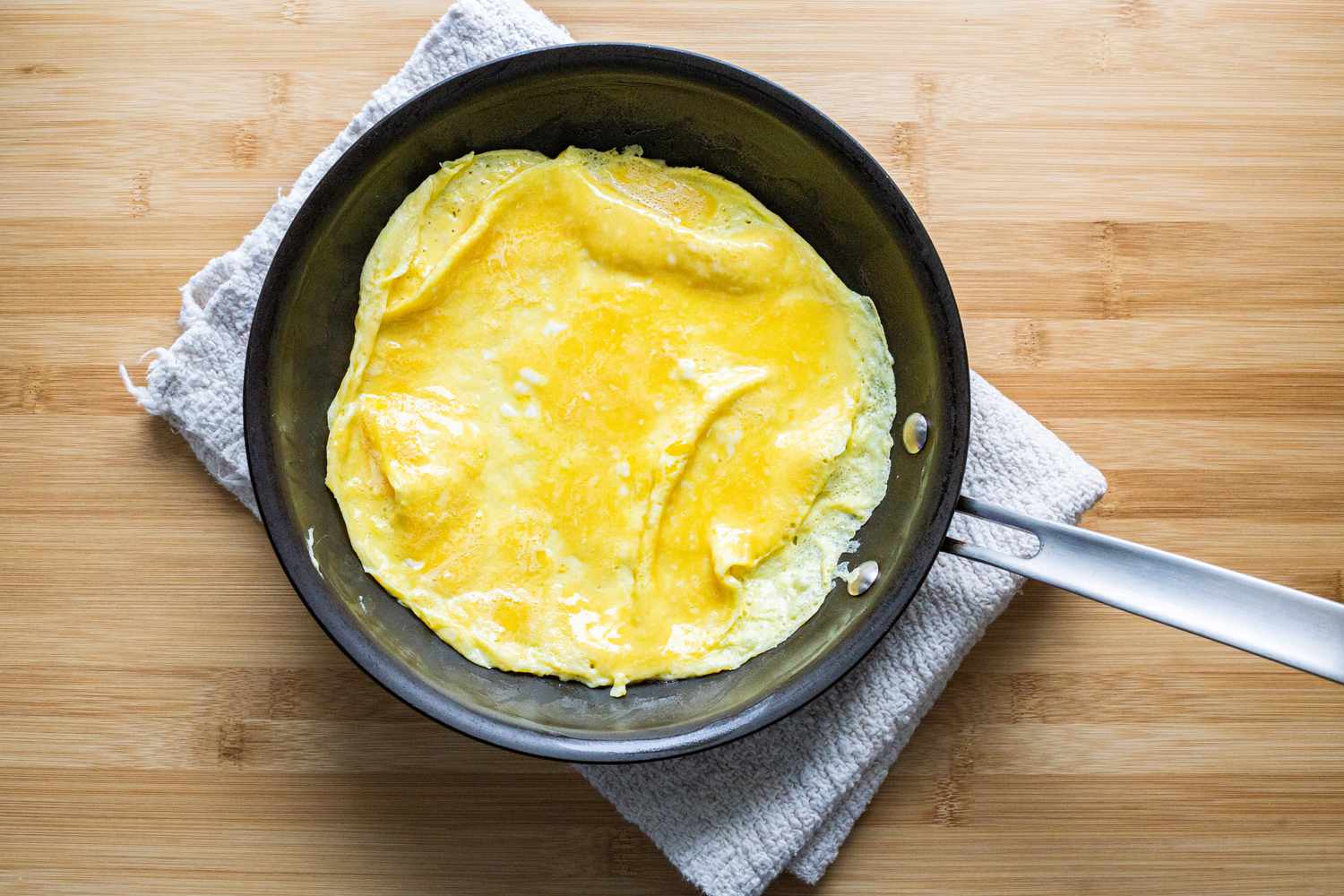 Eggs for Denver Omelet in Pan 