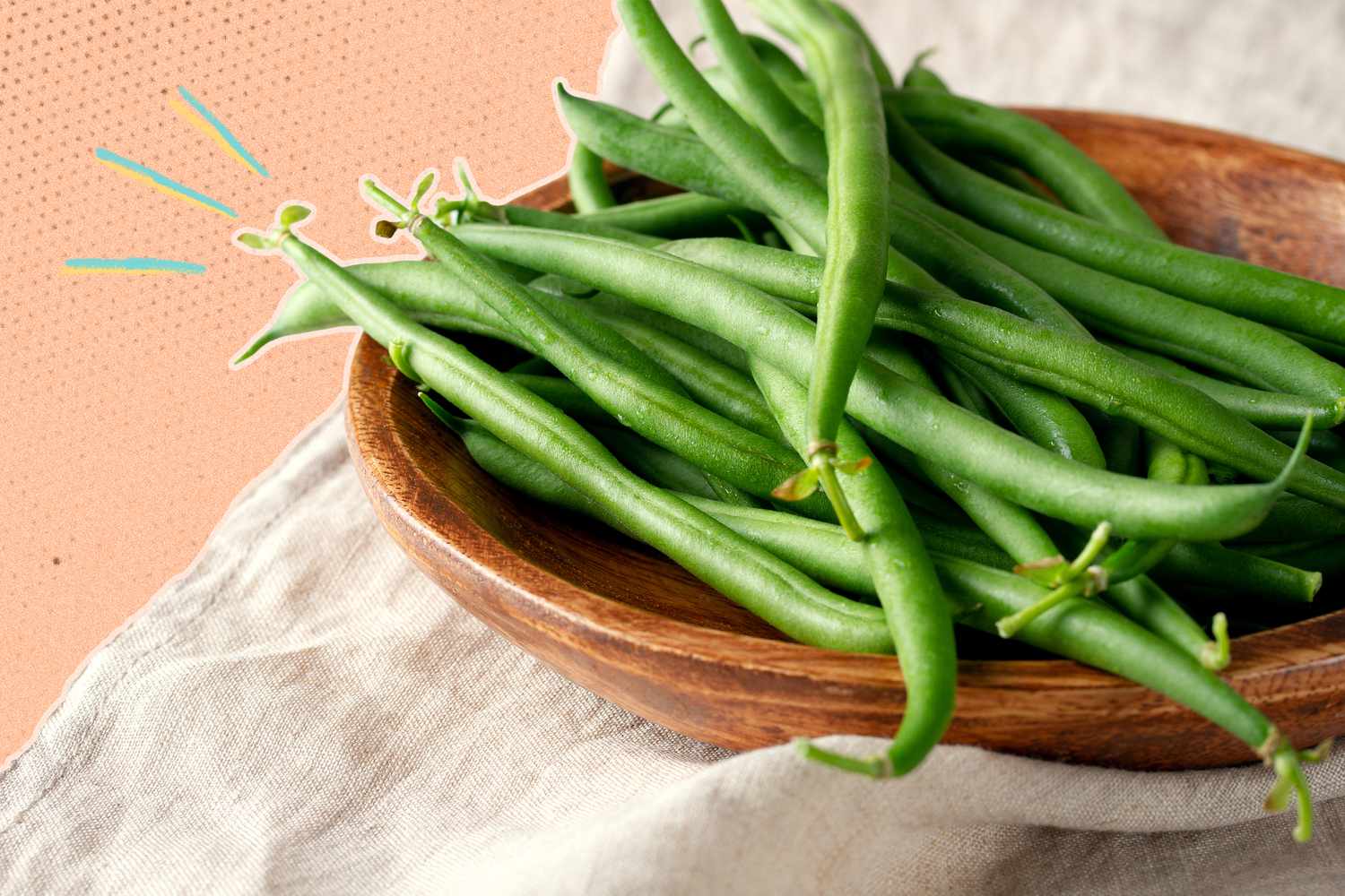 Bowl of green beans