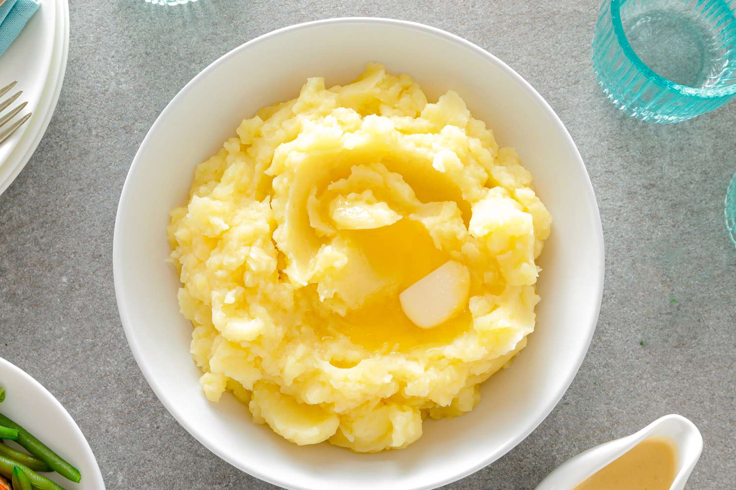 fluffy mashed potatoes