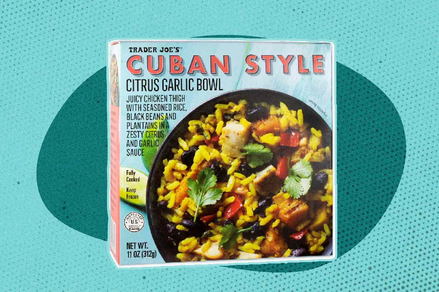 Trader Joe's Cuban Style Citrus Garlic Bowl packaging