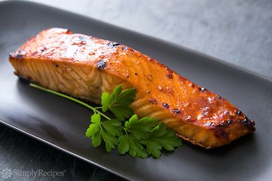 Hoisin Glazed Fresh Salmon