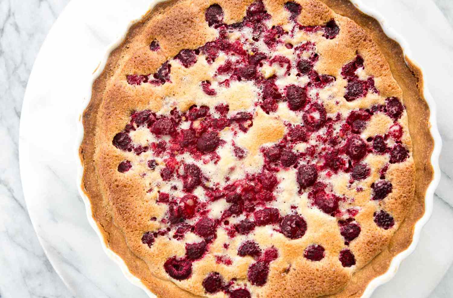 raspberry walnut tart
