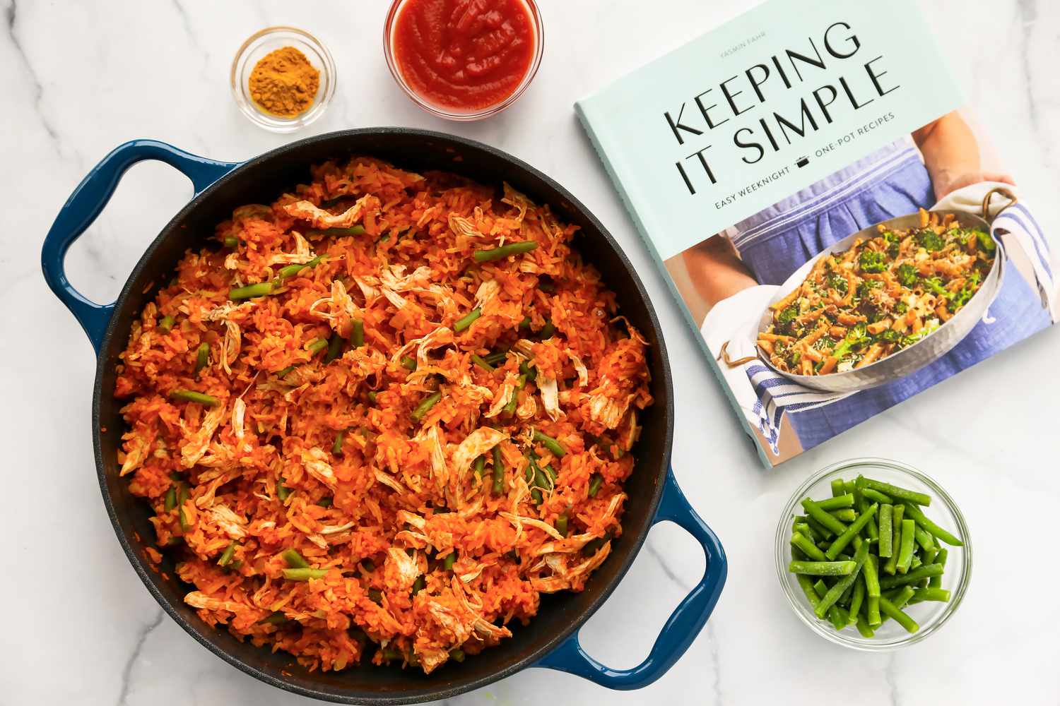 Yasmin Fahr Tomato and Rice with Chicken