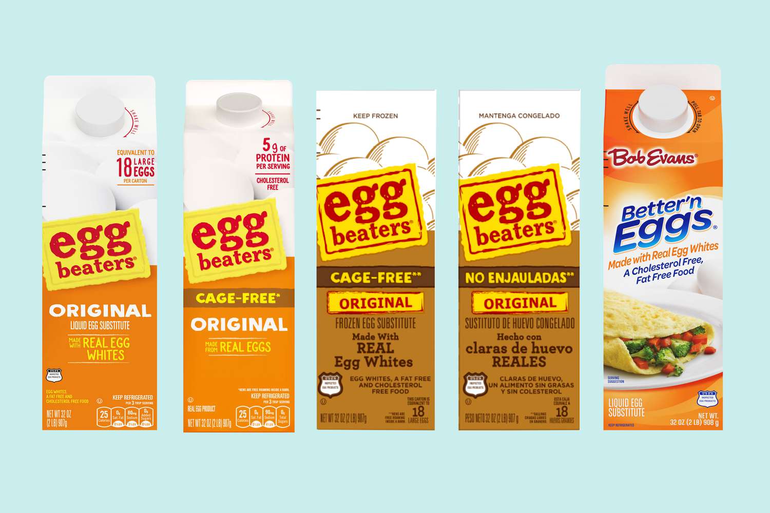Cartons of Egg Beaters and Bob Evans Better'n Eggs affected by the recall