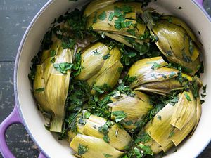 Braised Artichokes