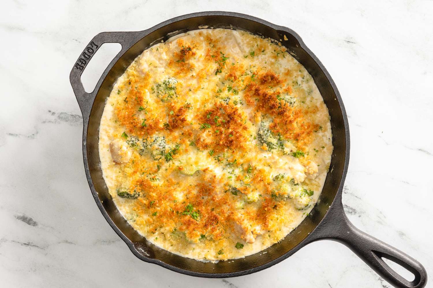 Chicken divan (after broiled)