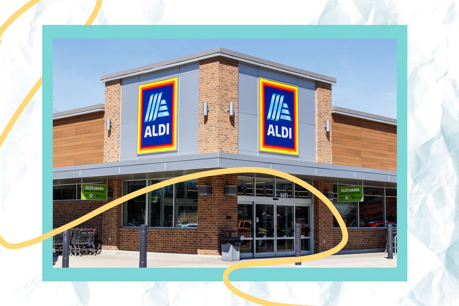 ALDI store front 