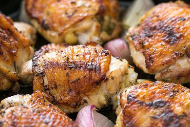 Skillet Rosemary Lemon Chicken
