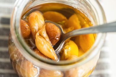 Jar of Garlic Confit