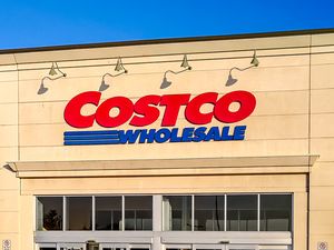 The exterior facade of a Costco Wholesale store