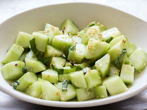 Sesame Cucumber Salad