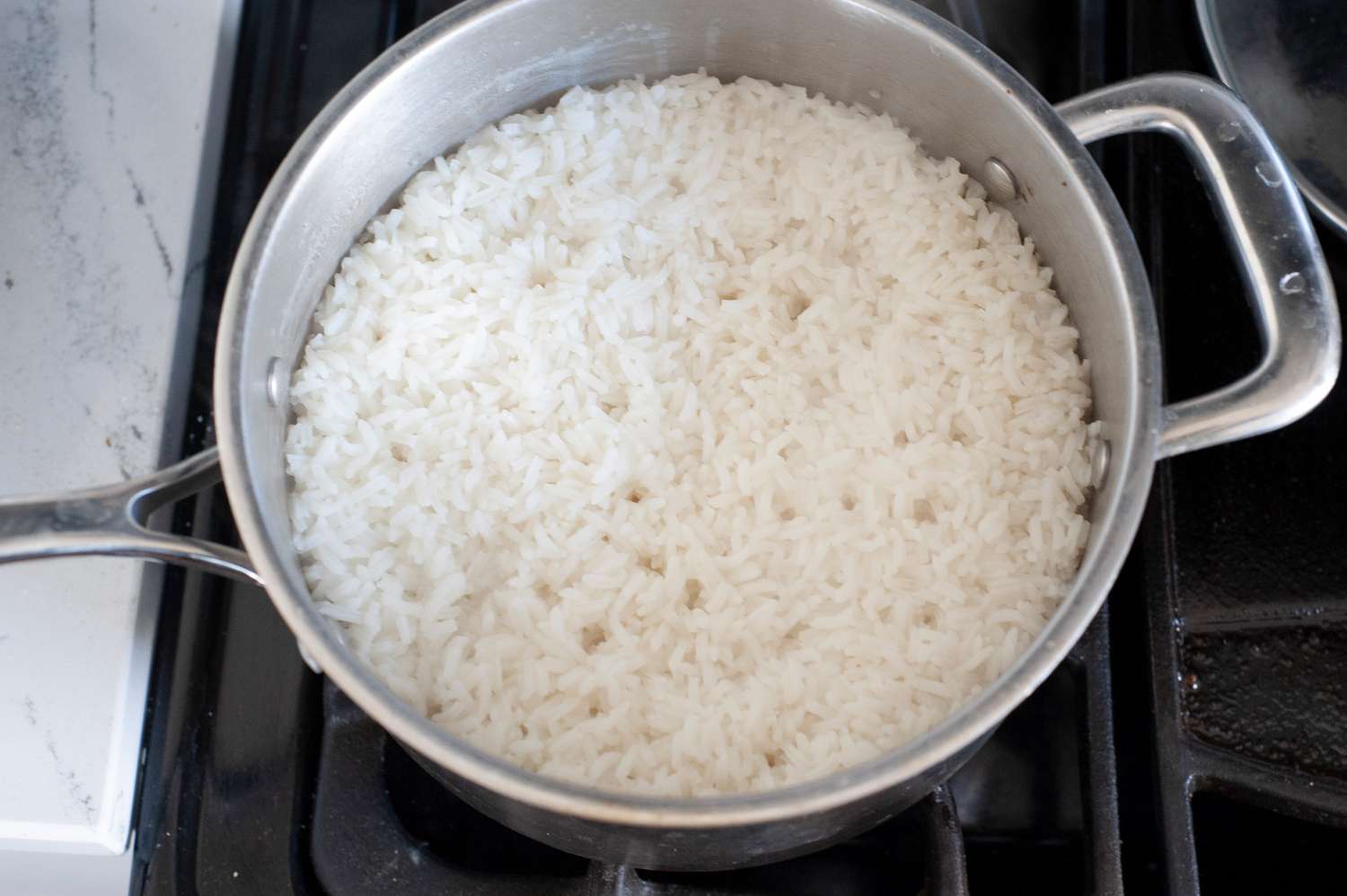 Cooked white rice to go with shrimp creole
