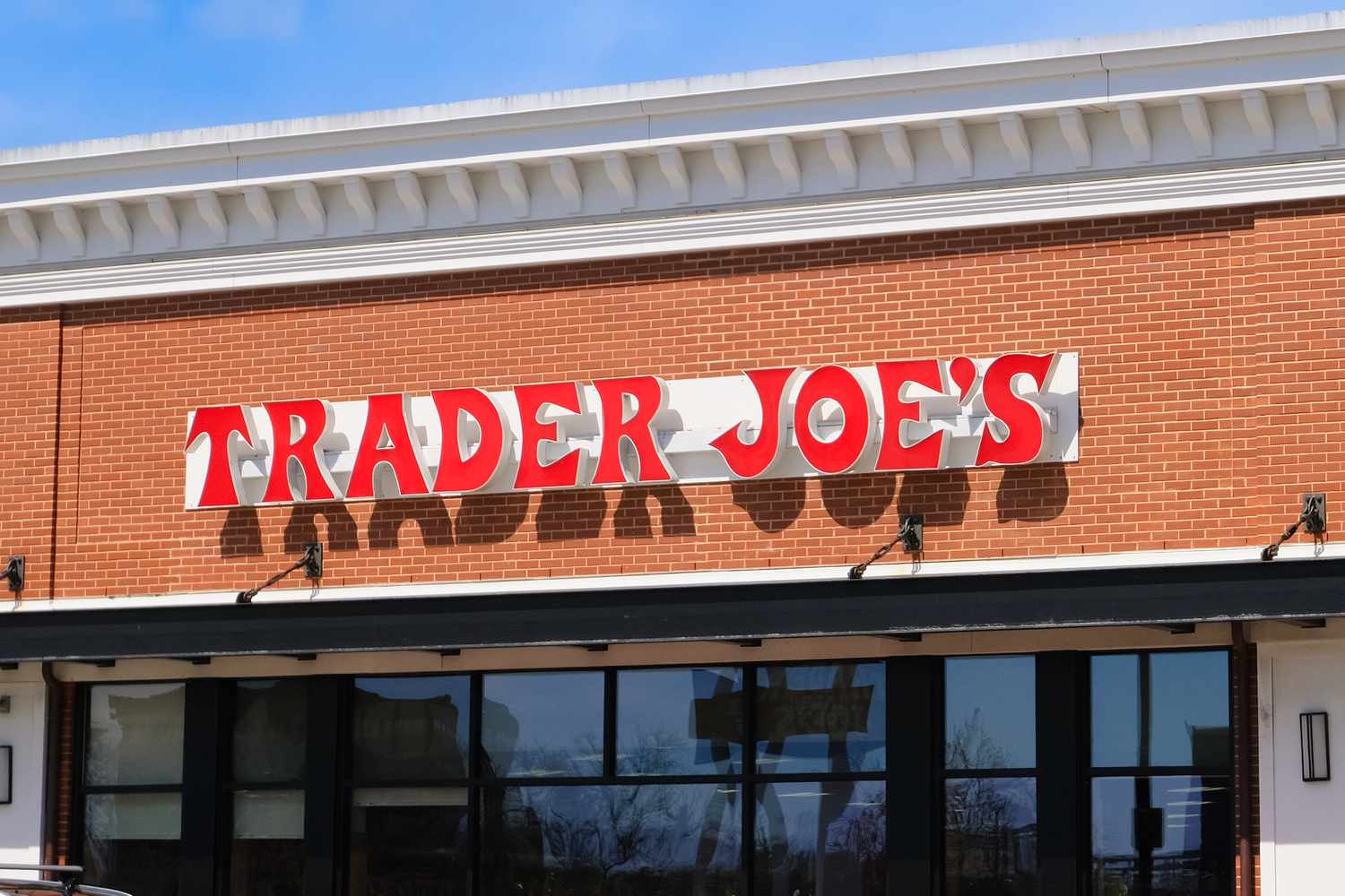 Trader Joe's storefront and sign
