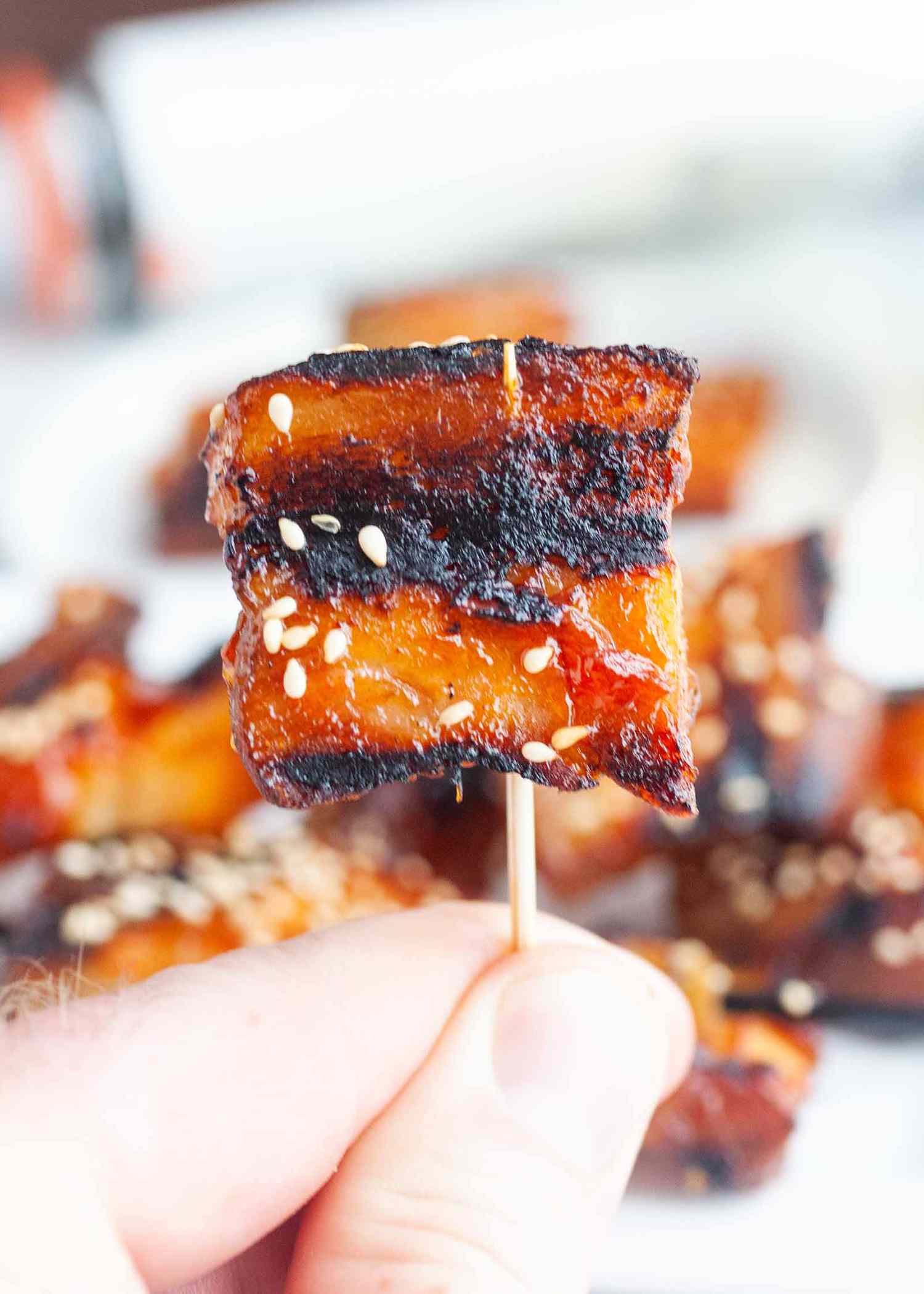 Sous Vide Pork Belly Bites