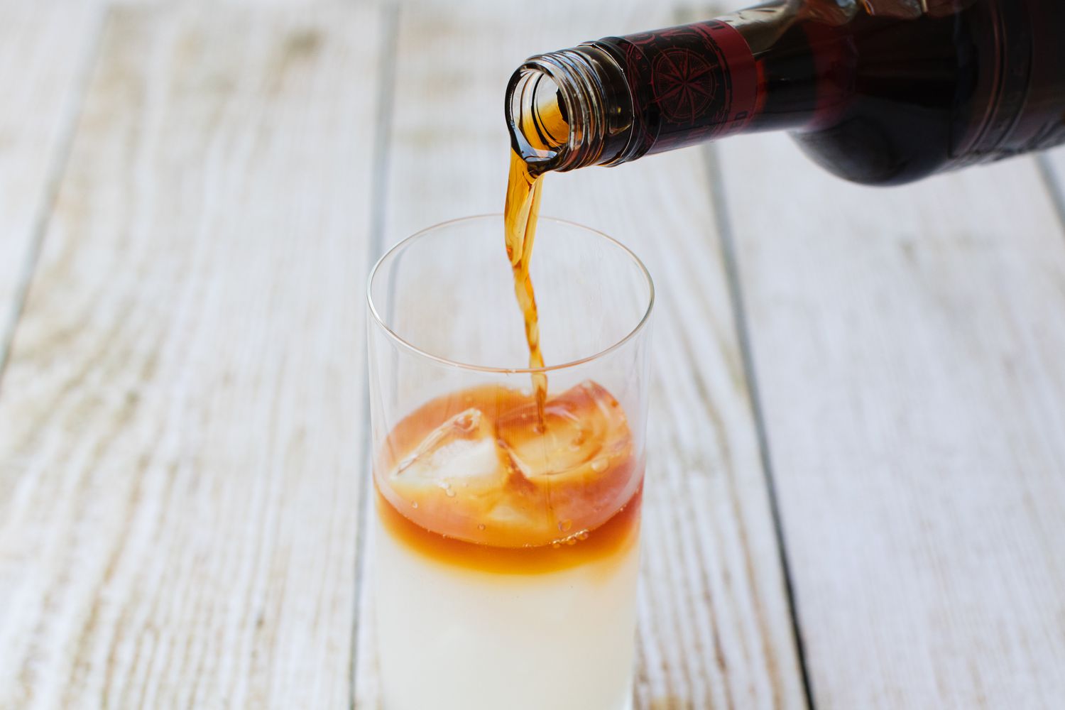 Rum Added to Dark a n d Stormy