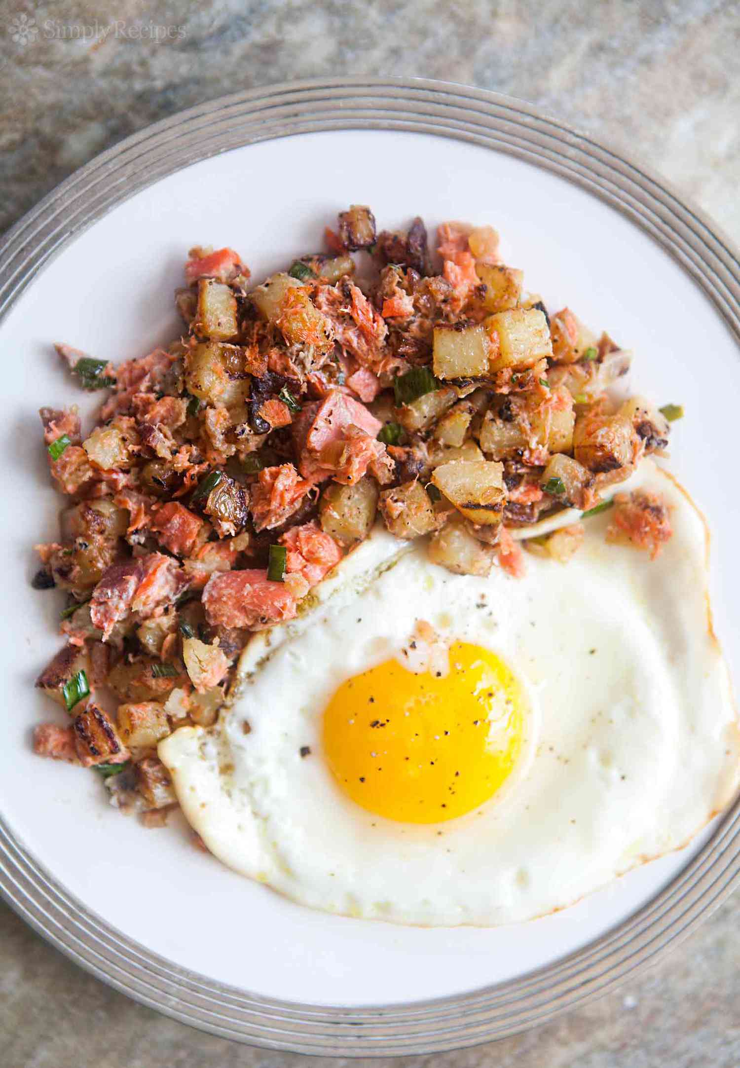 Smoked Salmon Hash
