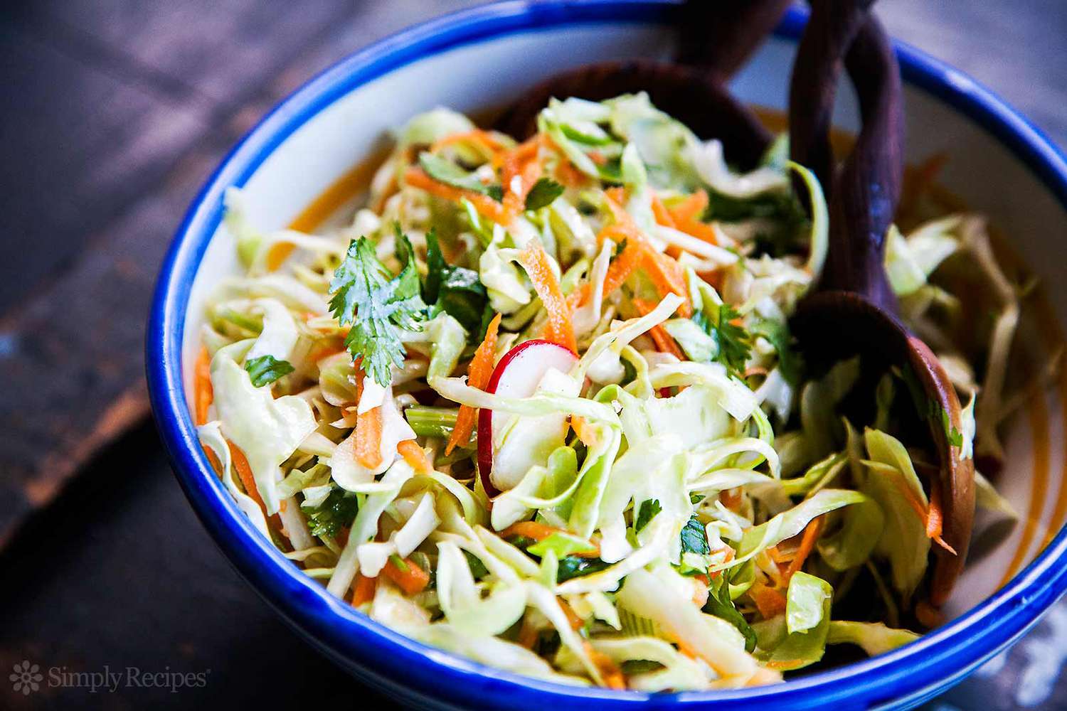 Southwest Coleslaw in bowl