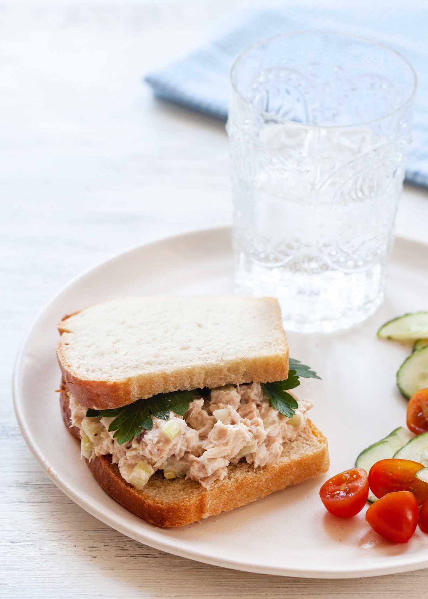 how to serve tuna salad