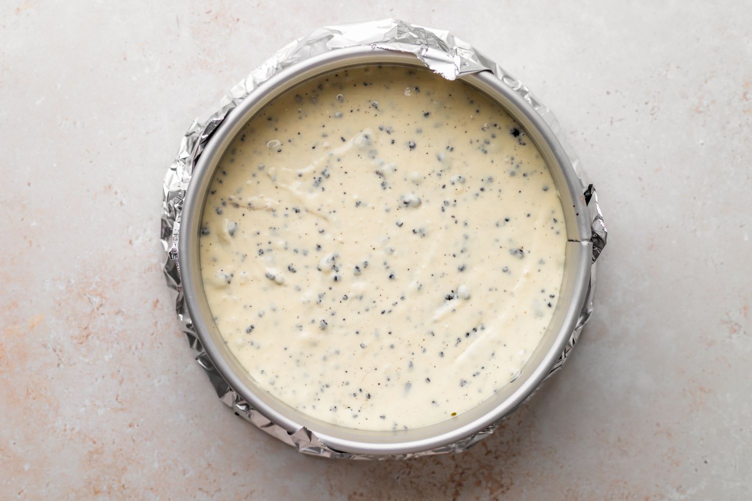 Cheesecake batter for Oreo cheesecake