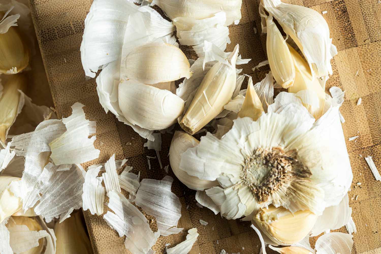 Crushed Garlic for Confit Recipe