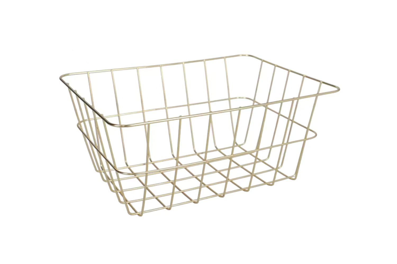 Dollar tree gold wire basket