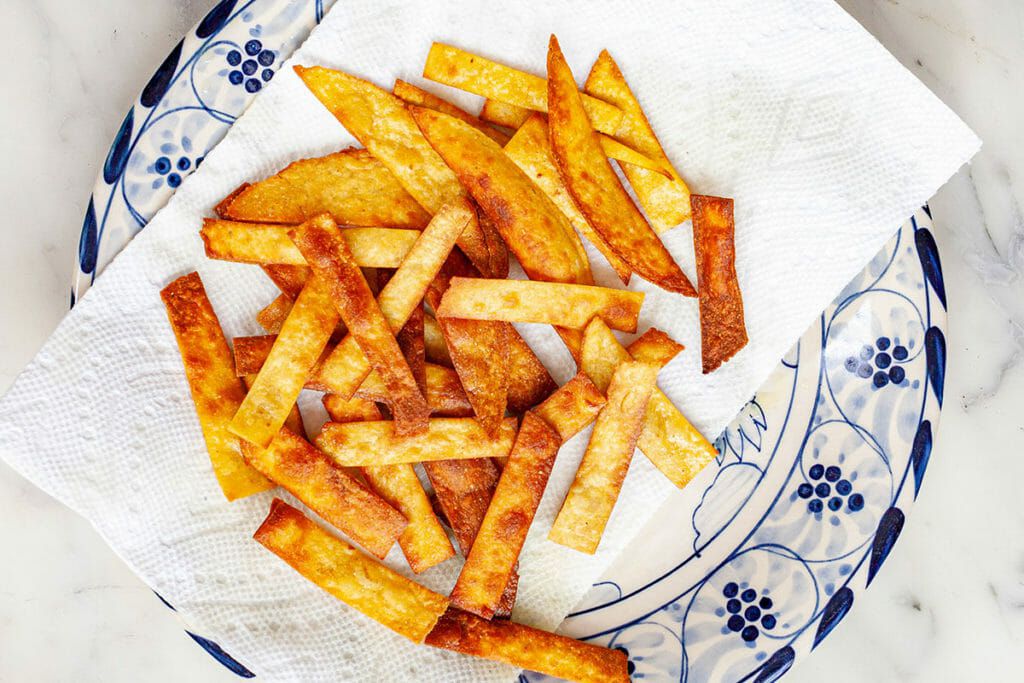 fried tortilla strips