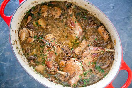 Rabbit Stew with Mushrooms