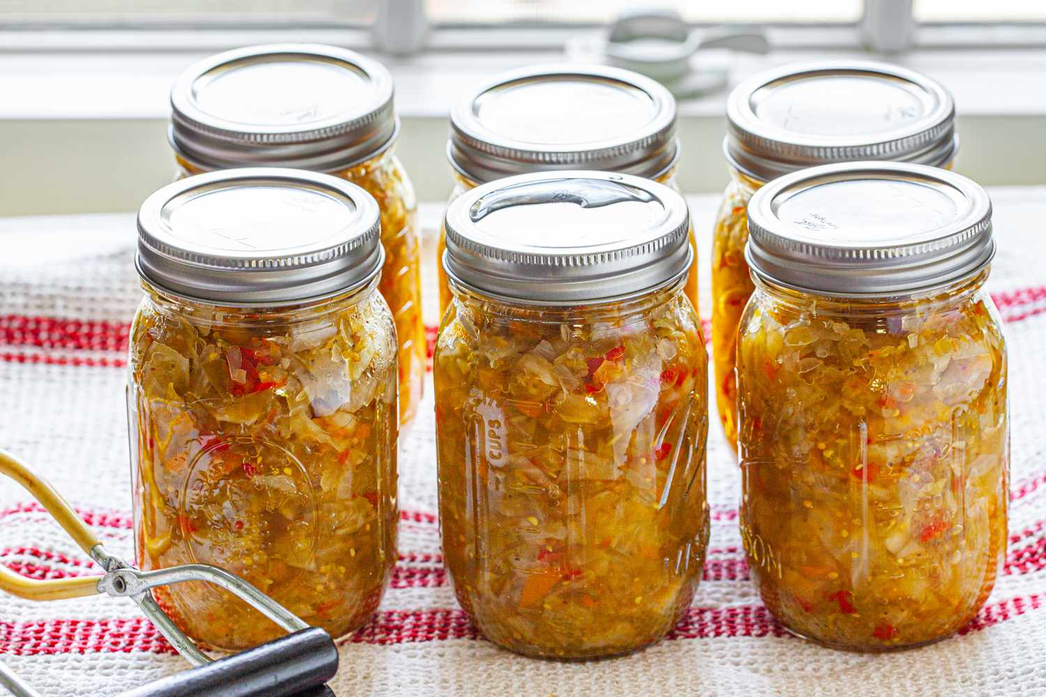 Jars of Chow Chow 