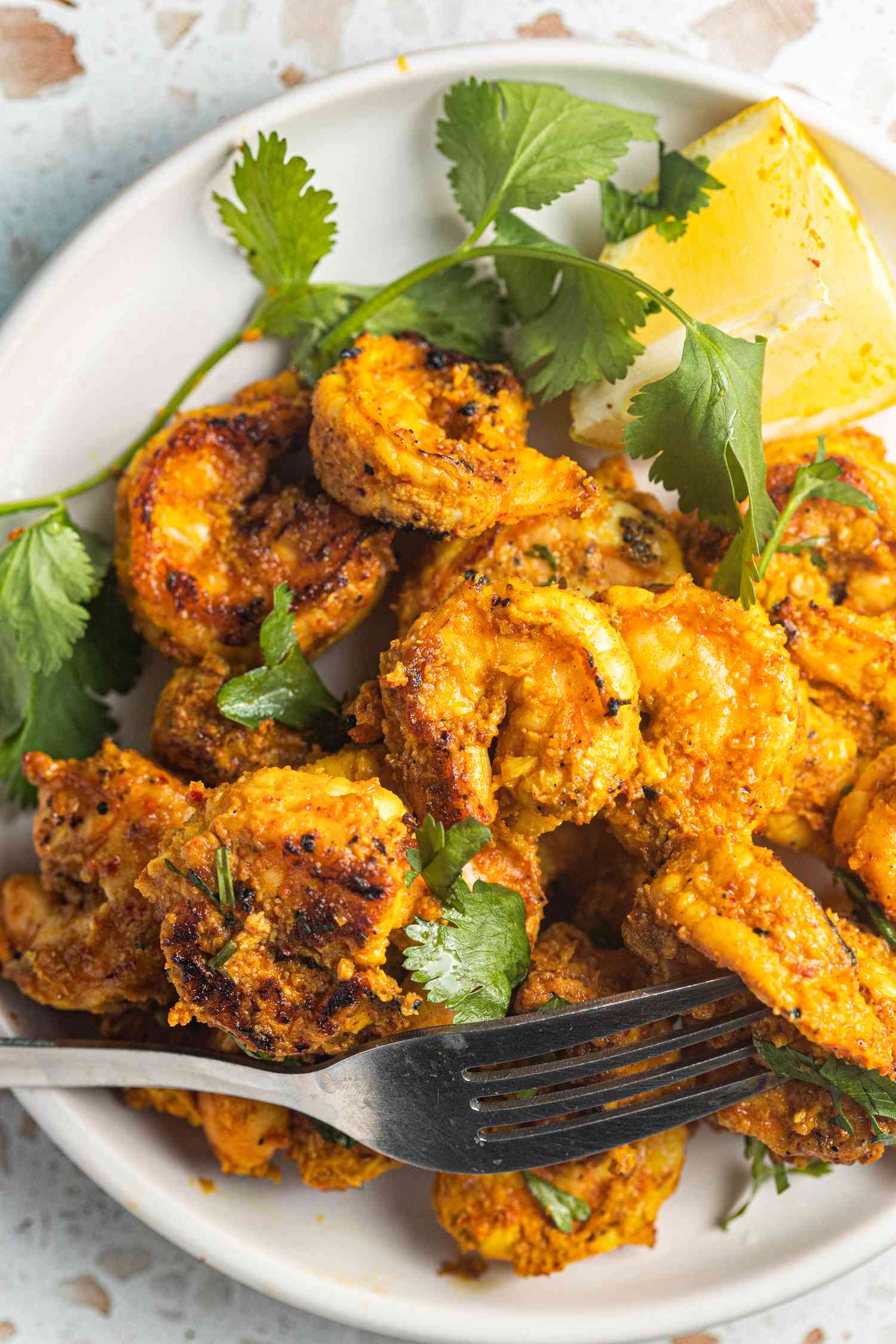 Grilled Shrimp with Konkani-Inspired Masala