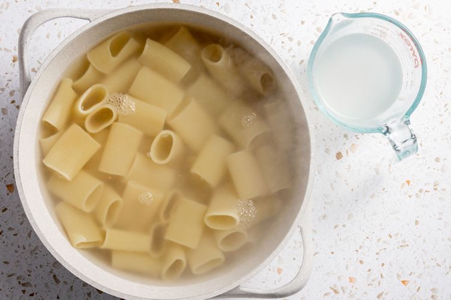 pasta cooking water