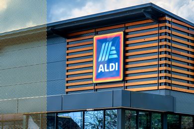 Aldi storefront