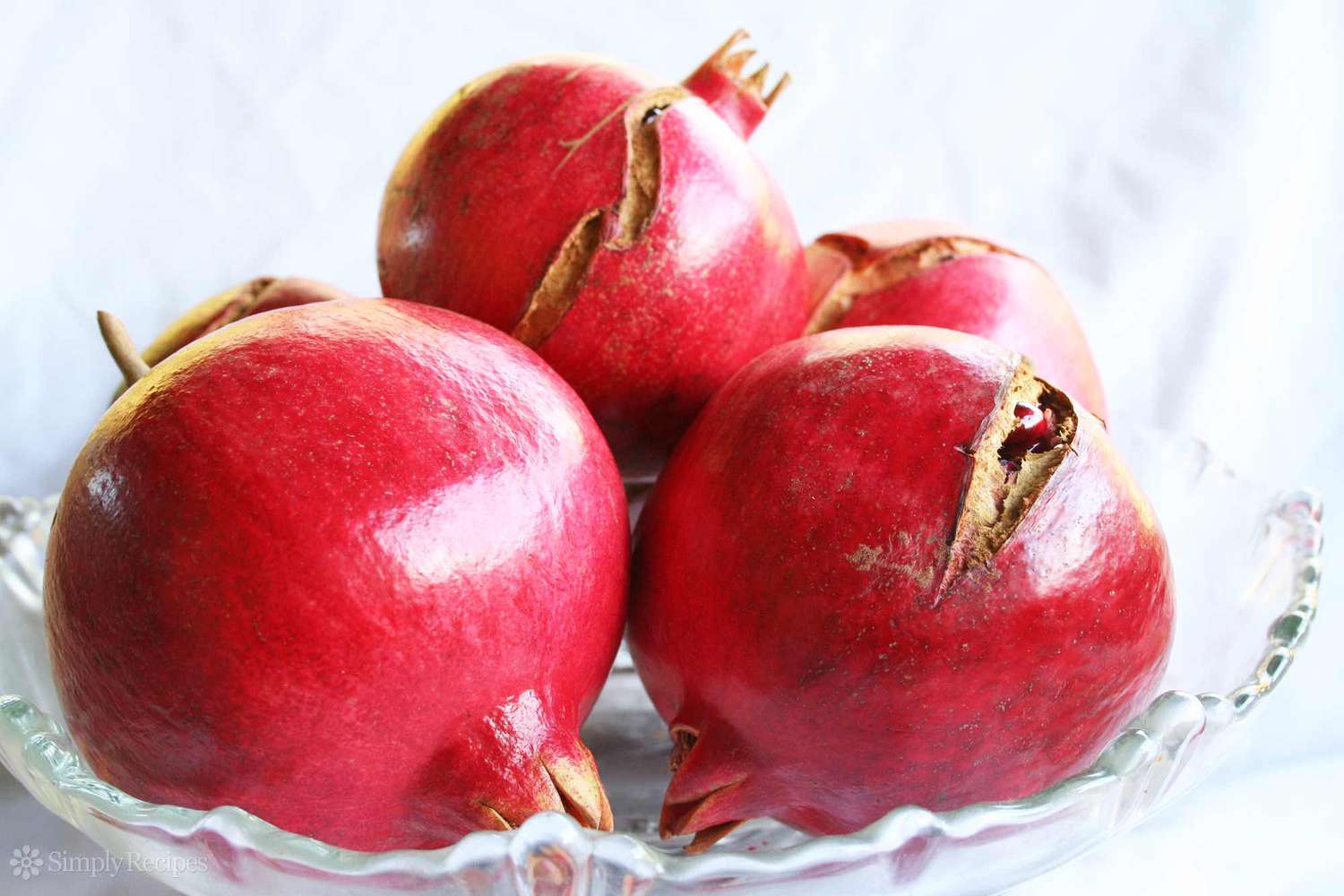 Three Pomegranates in a bowl