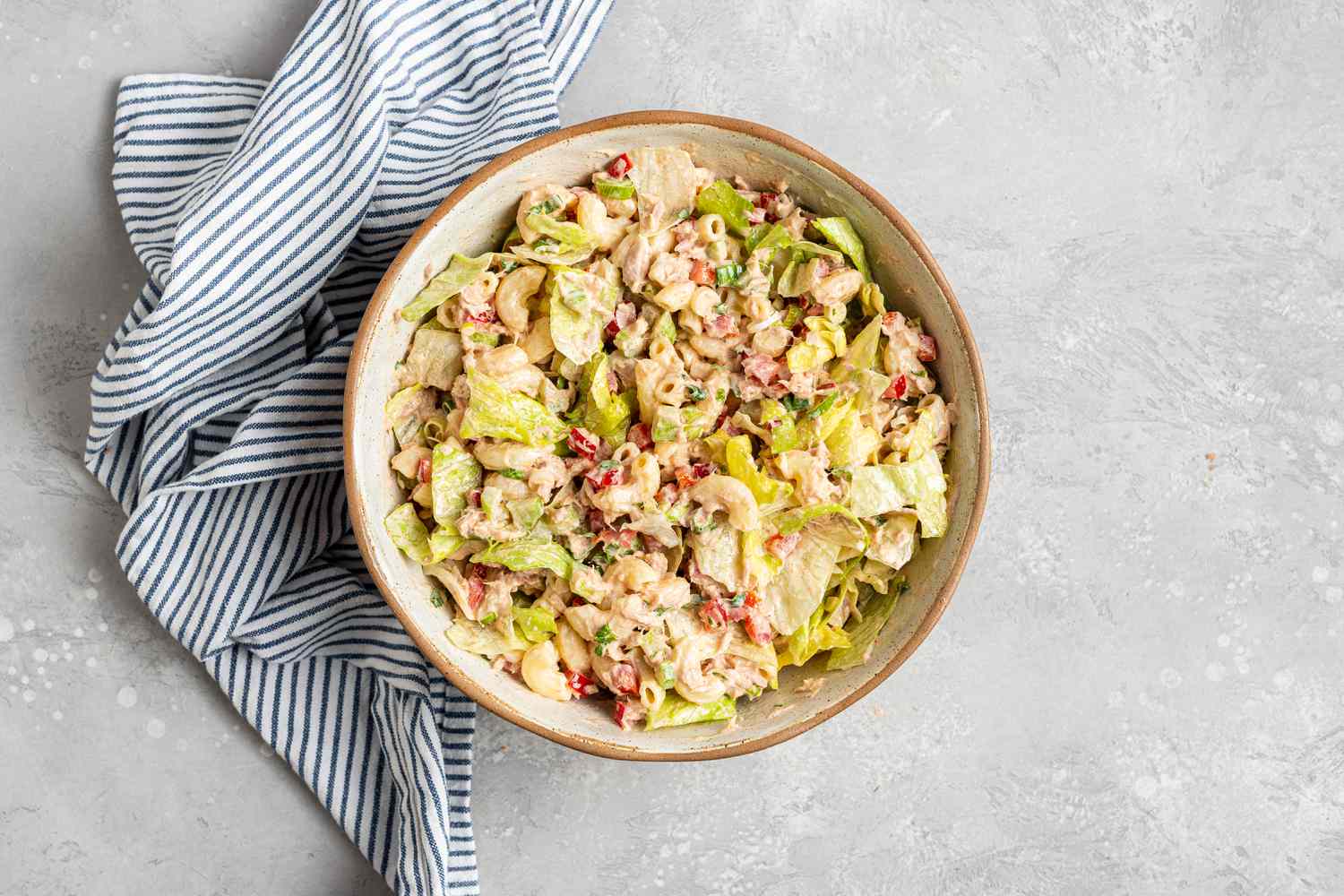 finished canned tuna pasta salad recipe