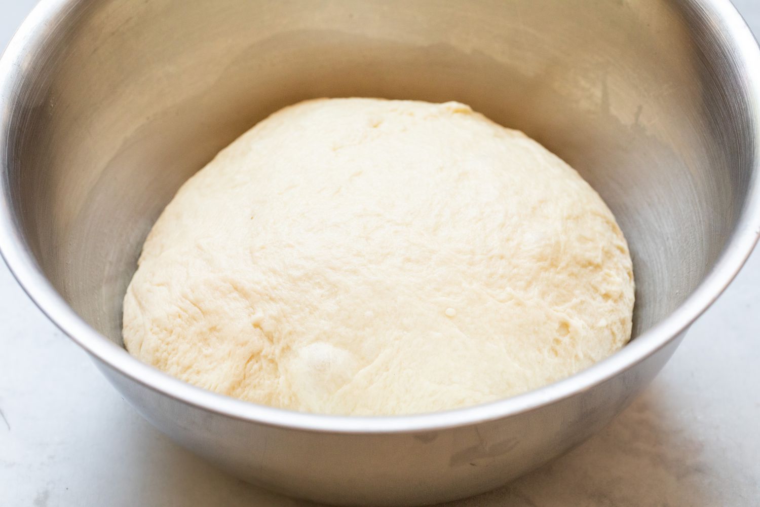 Breadstick Dough After Proofing