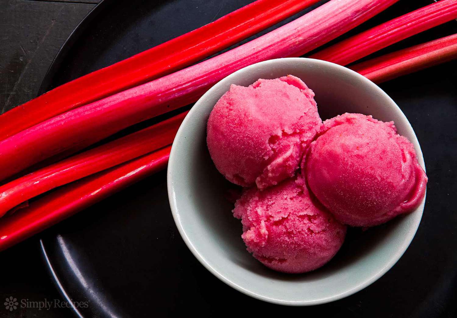Rhubarb Sorbet