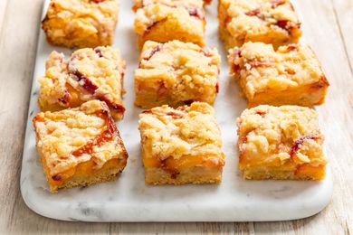 Peach Crumb Bars