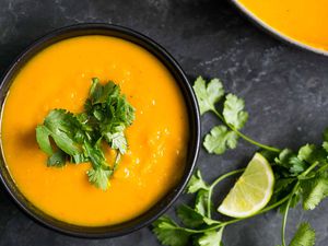 Roasted Kabocha Squash Soup