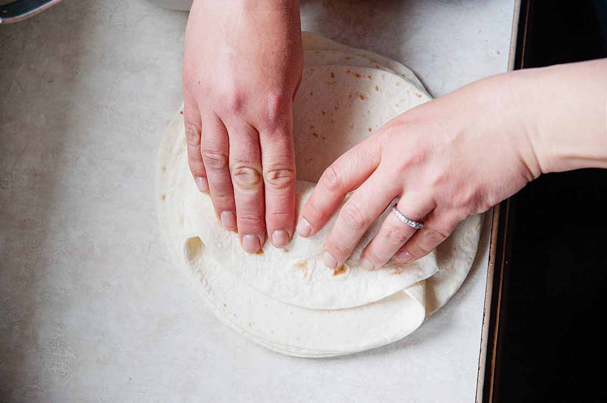 Fast Chicken chicken enchiladas