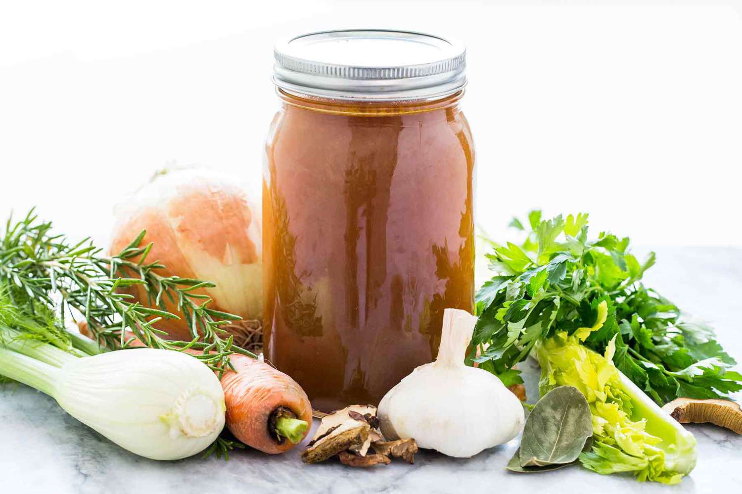 Homemade Vegetable Stock
