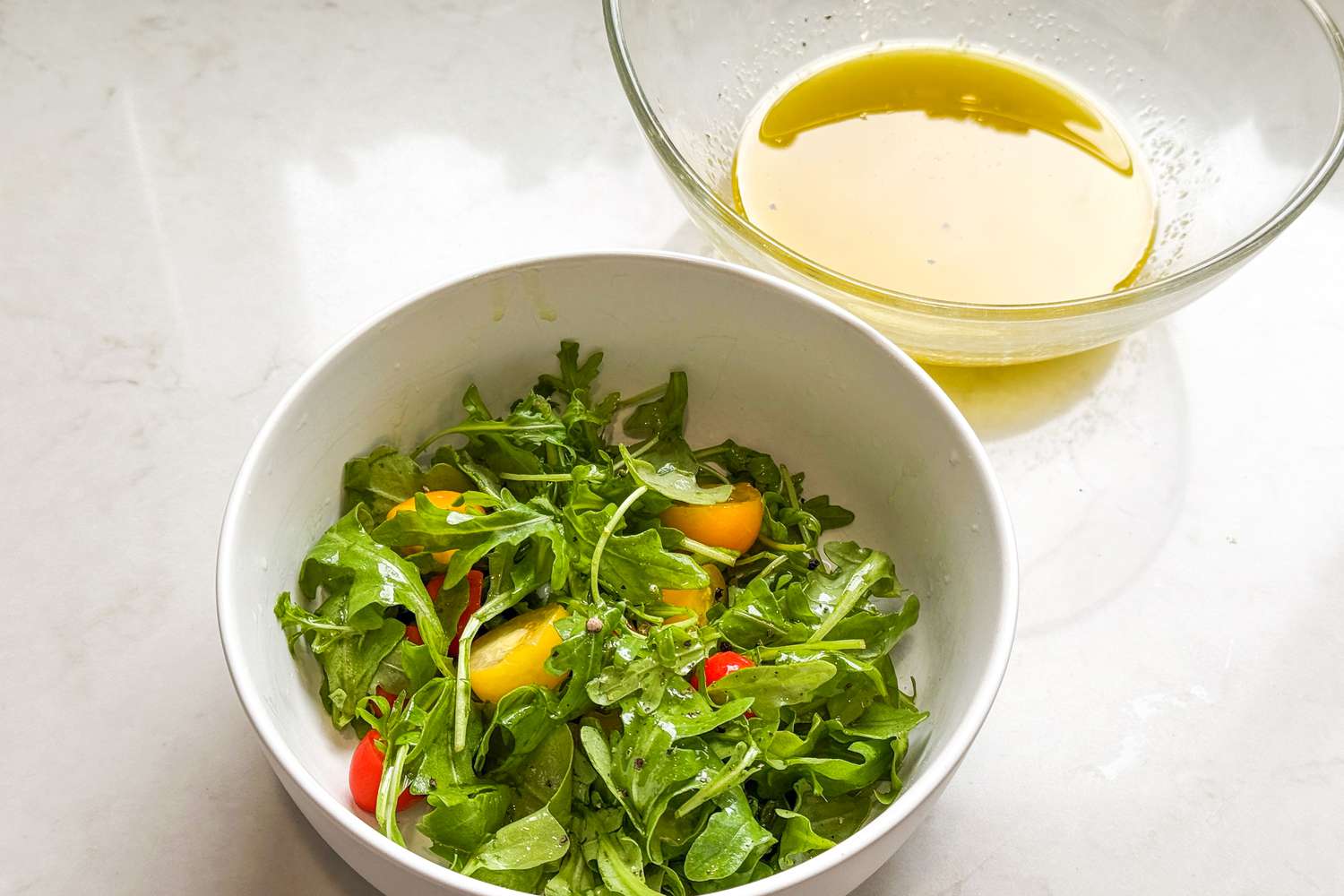 salad with vinaigrette