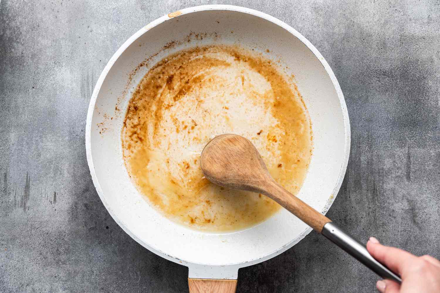 Deglaze Pan for Sole Piccata 