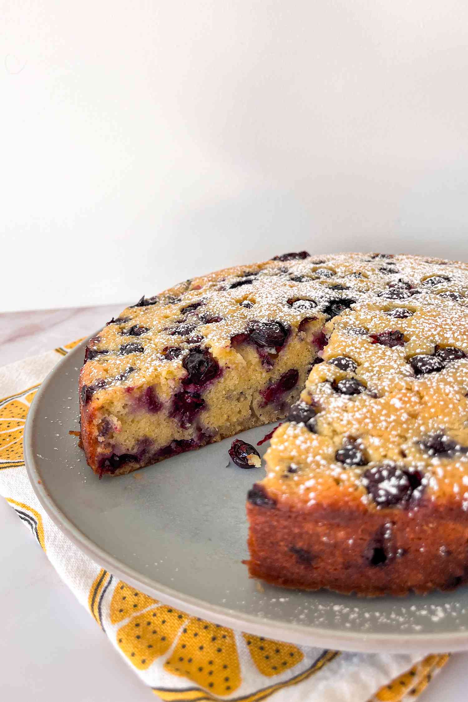 Ina Garten's Blueberry Ricotta Cake 