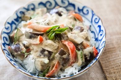 best Green Curry Eggplant
