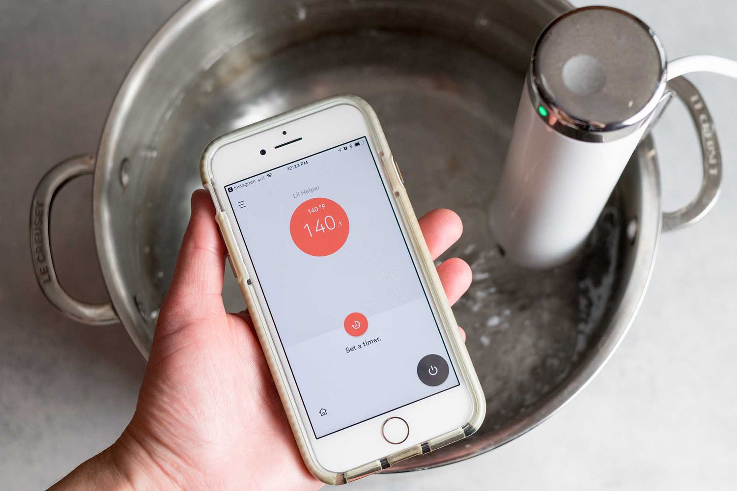 Sous Vide Beef Tenderloin with Port, Garlic, and Thyme