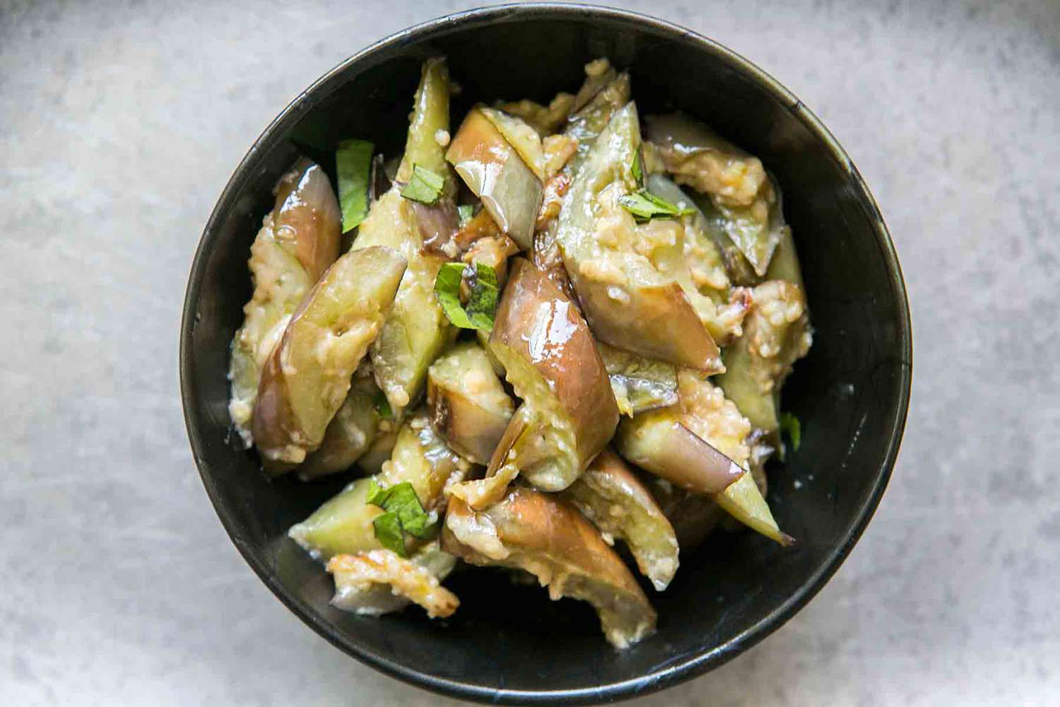 Japanese Eggplant with Ginger and Miso