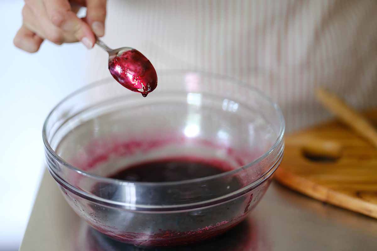 Easy microwave jam cook until thickened