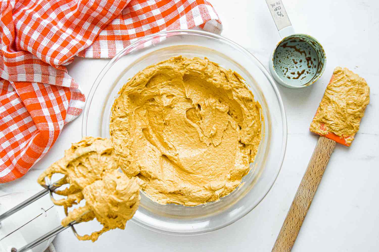 Wet Ingredients Mixed Together for Homemade Gingersnaps