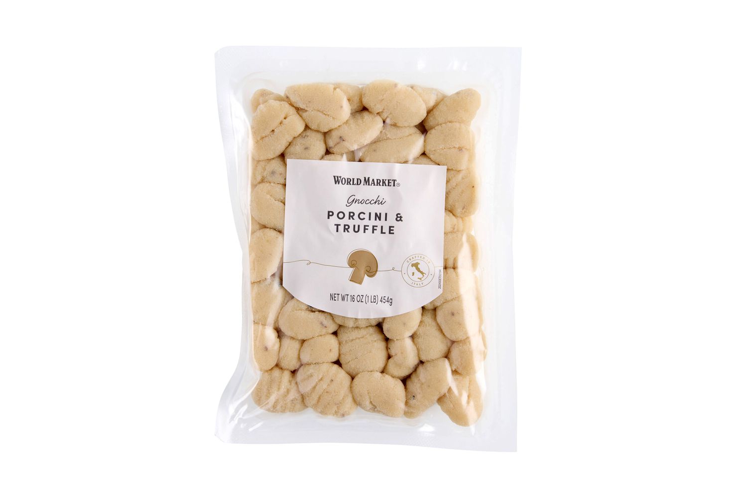 World Market Porcini & Truffle Gnocchi in a vacuum-sealed packet