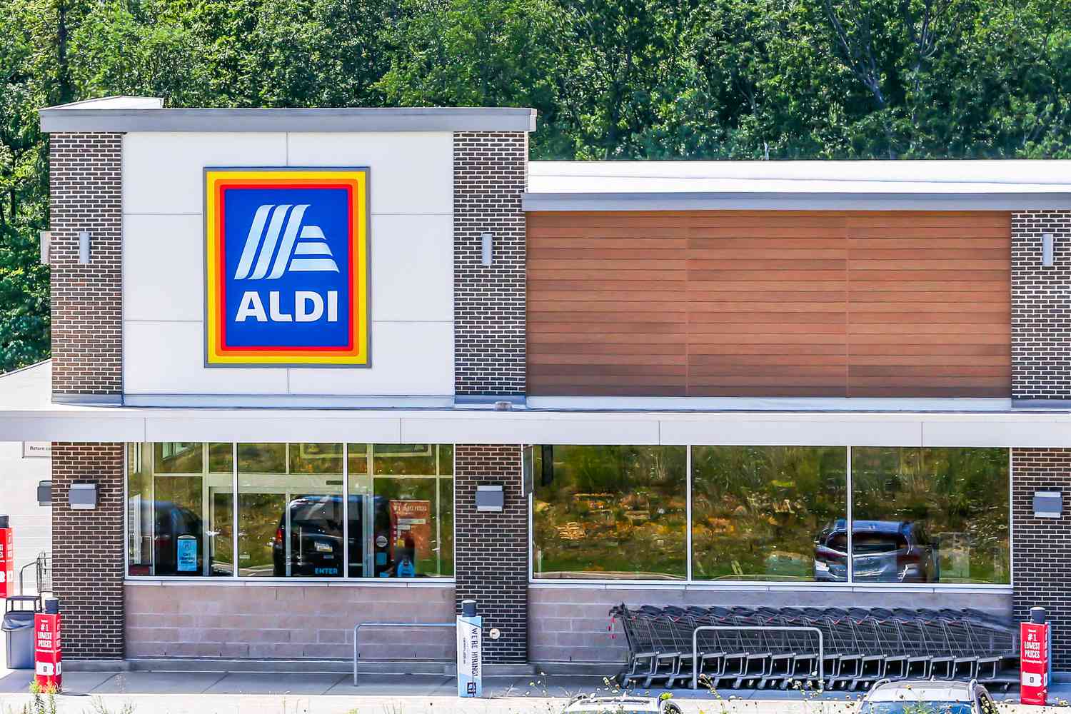 Aldi storefront