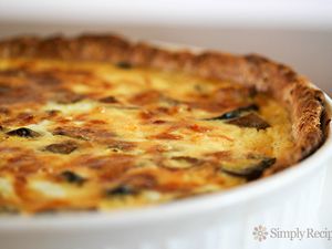 Best Mushroom Quiche